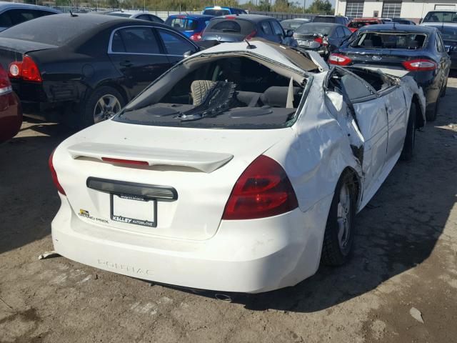 2G2WP552881178336 - 2008 PONTIAC GRAND PRIX WHITE photo 4