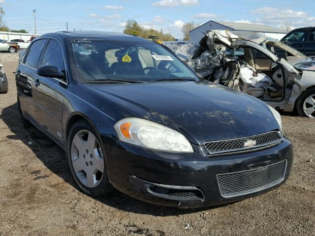 2G1WD58C969146155 - 2006 CHEVROLET IMPALA SUP BLACK photo 1