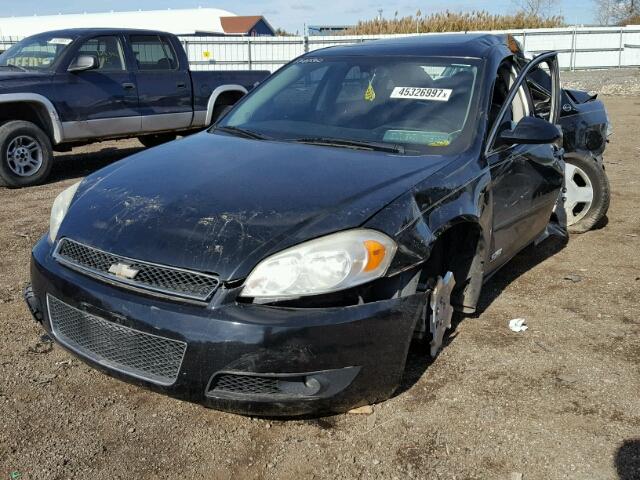 2G1WD58C969146155 - 2006 CHEVROLET IMPALA SUP 黑色 照片 2