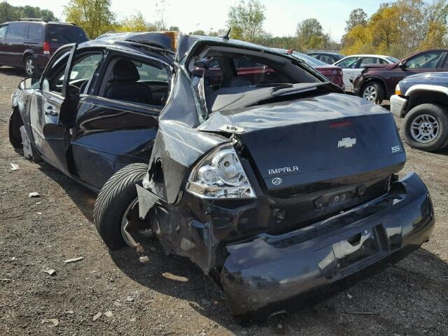 2G1WD58C969146155 - 2006 CHEVROLET IMPALA SUP 黑色 照片 3