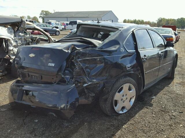 2G1WD58C969146155 - 2006 CHEVROLET IMPALA SUP 黑色 照片 4