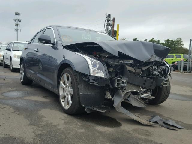 1G6AB5RA4E0141624 - 2014 CADILLAC ATS LUXURY GRAY photo 1