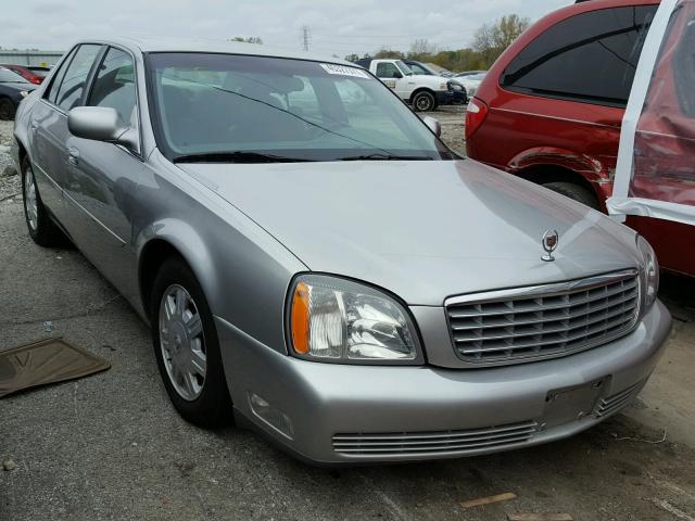 1G6KD54Y74U211174 - 2004 CADILLAC DEVILLE SILVER photo 1