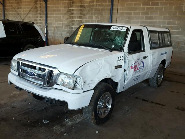 1FTKR1AD1BPA50129 - 2011 FORD RANGER WHITE photo 2