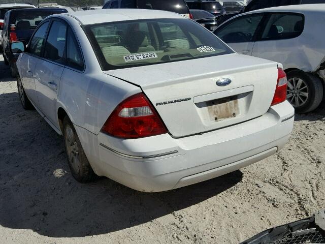 1FAHP23166G173087 - 2006 FORD FIVE HUNDR WHITE photo 3