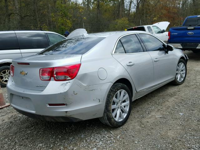 1G11E5SL3EF260366 - 2014 CHEVROLET MALIBU 2LT SILVER photo 4