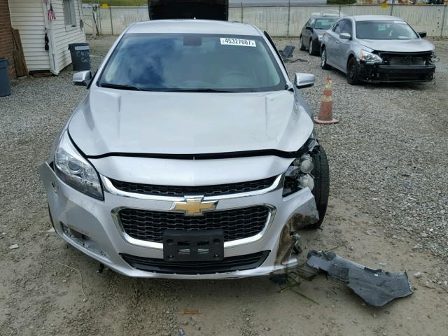 1G11E5SL3EF260366 - 2014 CHEVROLET MALIBU 2LT SILVER photo 9