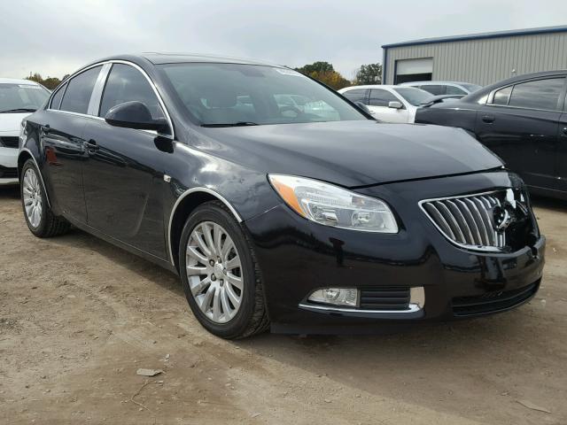 2G4GP5EC7B9208990 - 2011 BUICK REGAL CXL BLACK photo 1