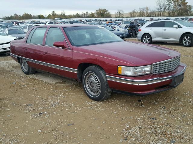 1G6KD52BXSU307781 - 1995 CADILLAC DEVILLE RED photo 1