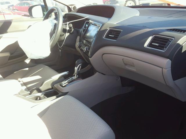 19XFB2F80EE244467 - 2014 HONDA CIVIC EX BLUE photo 5