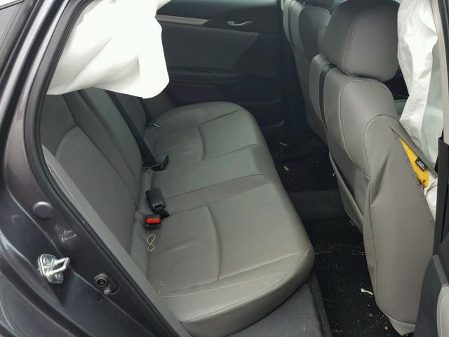 19XFC1F75JE000984 - 2018 HONDA CIVIC EXL GRAY photo 6