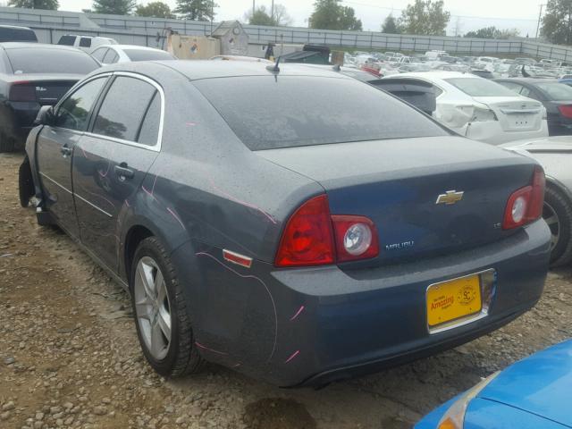 1G1ZG57B894187946 - 2009 CHEVROLET MALIBU LS GRAY photo 3