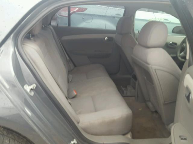 1G1ZG57B894187946 - 2009 CHEVROLET MALIBU LS ნაცრისფერი ფოტო 6