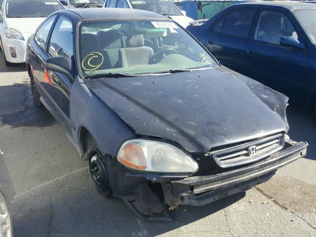 1HGEJ6224VL065705 - 1997 HONDA CIVIC DX BLACK photo 1