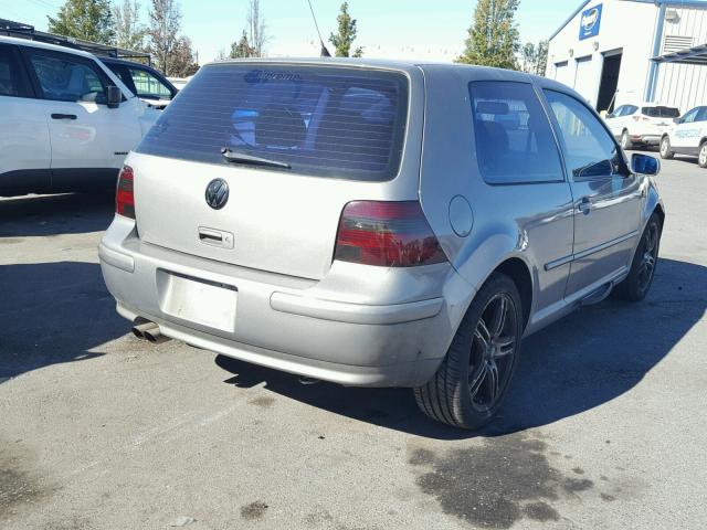 9BWDE61J624055907 - 2002 VOLKSWAGEN GTI GRAY photo 4