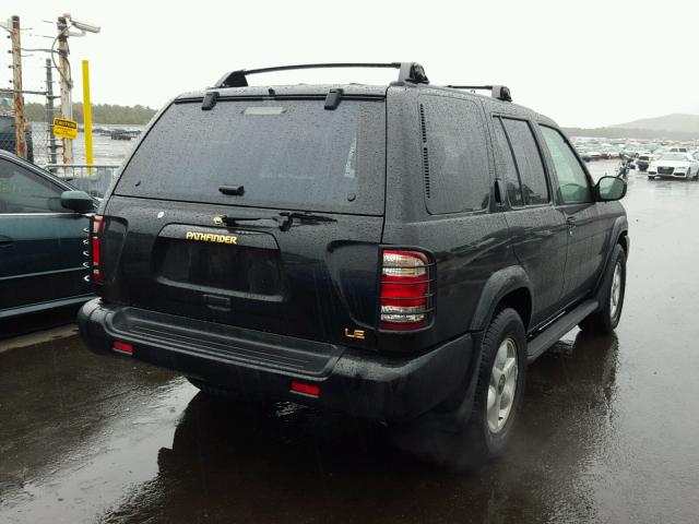 JN8AR07Y1XW389233 - 1999 NISSAN PATHFINDER BLACK photo 4