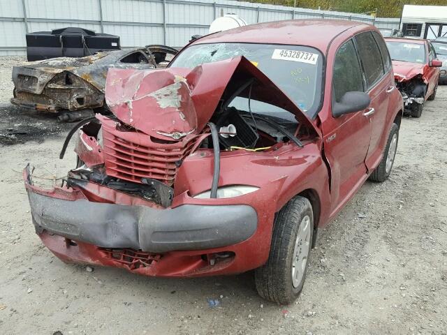 3C4FY48B43T639540 - 2003 CHRYSLER PT CRUISER MAROON photo 2