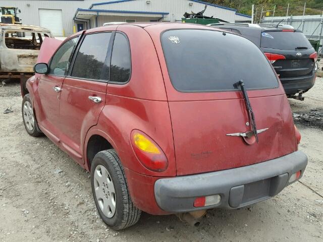 3C4FY48B43T639540 - 2003 CHRYSLER PT CRUISER MAROON photo 3