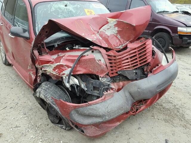 3C4FY48B43T639540 - 2003 CHRYSLER PT CRUISER MAROON photo 9