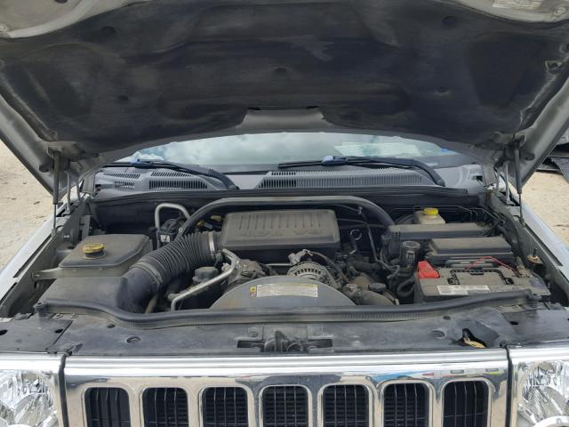 1J8HG48P47C577638 - 2007 JEEP COMMANDER ვერცხლისფერი ფოტო 7