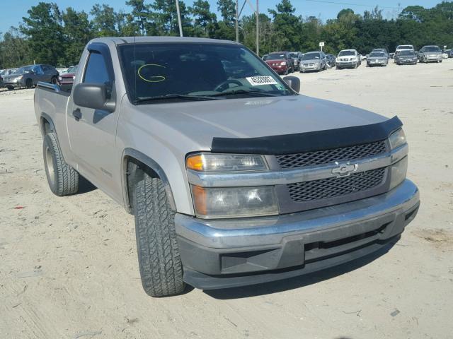 1GCCS148858162674 - 2005 CHEVROLET COLORADO BROWN photo 1