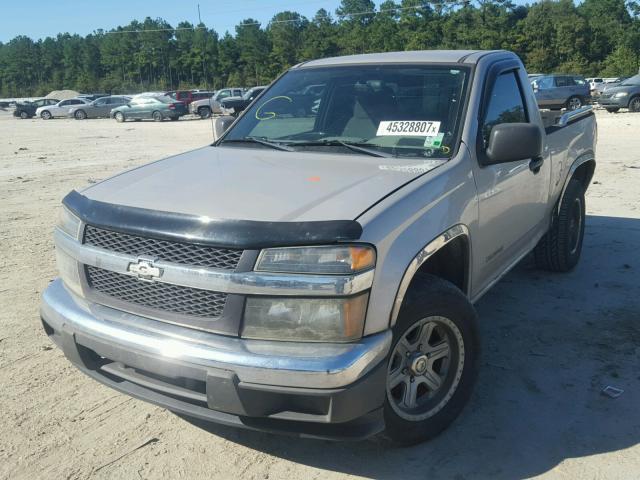 1GCCS148858162674 - 2005 CHEVROLET COLORADO BROWN photo 2