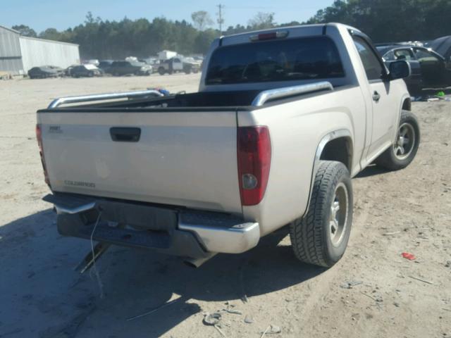 1GCCS148858162674 - 2005 CHEVROLET COLORADO BROWN photo 4