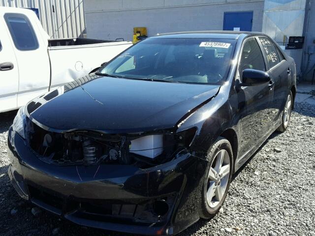 4T1BF1FK7DU278572 - 2013 TOYOTA CAMRY L BLACK photo 2