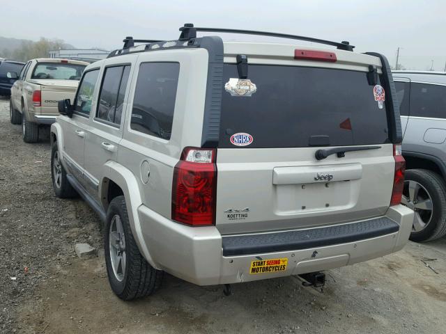 1J8HG48K96C366518 - 2006 JEEP COMMANDER GRAY photo 3