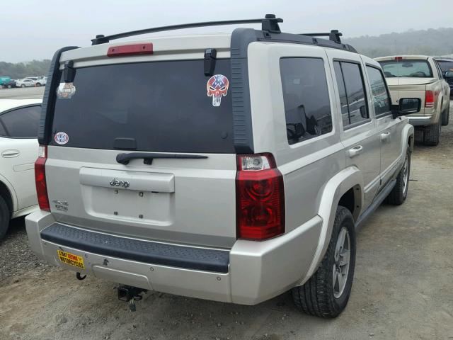 1J8HG48K96C366518 - 2006 JEEP COMMANDER GRAY photo 4
