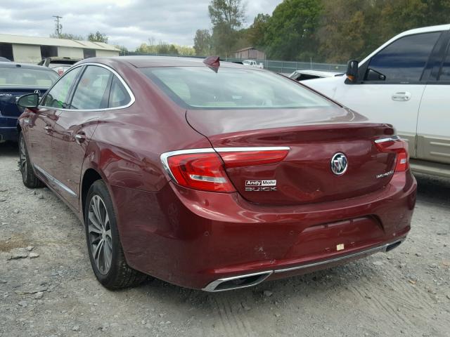 1G4ZP5SS5HU156274 - 2017 BUICK LACROSSE RED photo 3