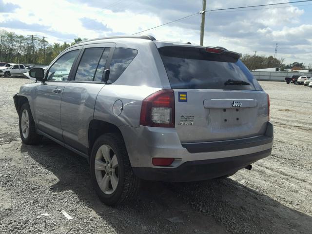 1C4NJDBB8GD566578 - 2016 JEEP COMPASS SP SILVER photo 3