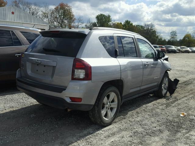 1C4NJDBB8GD566578 - 2016 JEEP COMPASS SP ვერცხლისფერი ფოტო 4