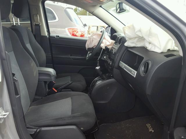 1C4NJDBB8GD566578 - 2016 JEEP COMPASS SP ვერცხლისფერი ფოტო 5