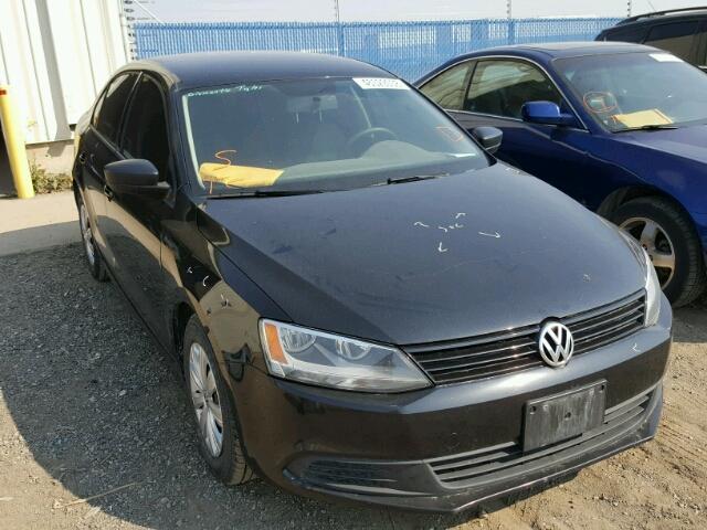 3VW1K7AJ3BM310039 - 2011 VOLKSWAGEN JETTA BASE Սև լուսանկար 1