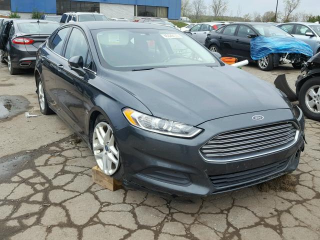 3FA6P0H79FR277946 - 2015 FORD FUSION SE BLUE photo 1