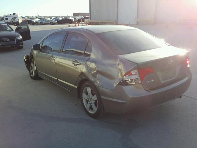 1HGFA16846L128261 - 2006 HONDA CIVIC EX GRAY photo 3