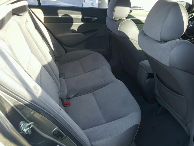 1HGFA16846L128261 - 2006 HONDA CIVIC EX ნაცრისფერი ფოტო 6