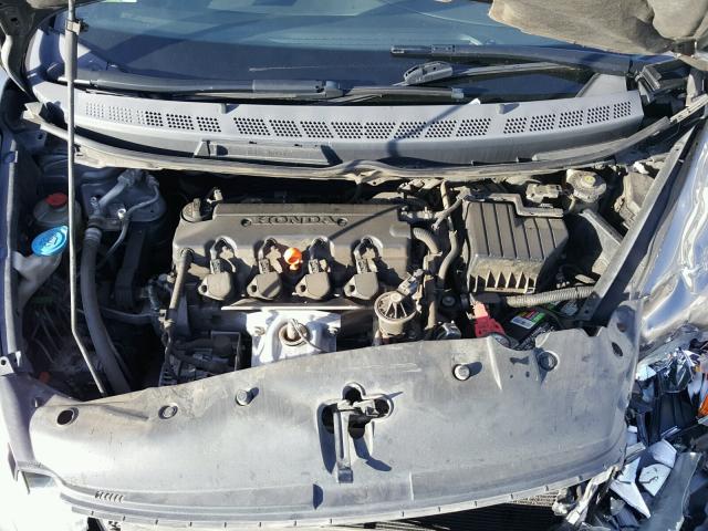 1HGFA16846L128261 - 2006 HONDA CIVIC EX ნაცრისფერი ფოტო 7