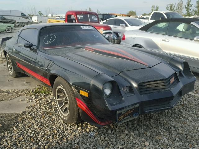 1P87LAL522360 - 1980 CHEVROLET Z28 BLACK photo 1