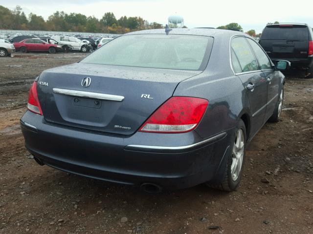 JH4KB16577C000080 - 2007 ACURA RL შავი ფოტო 4