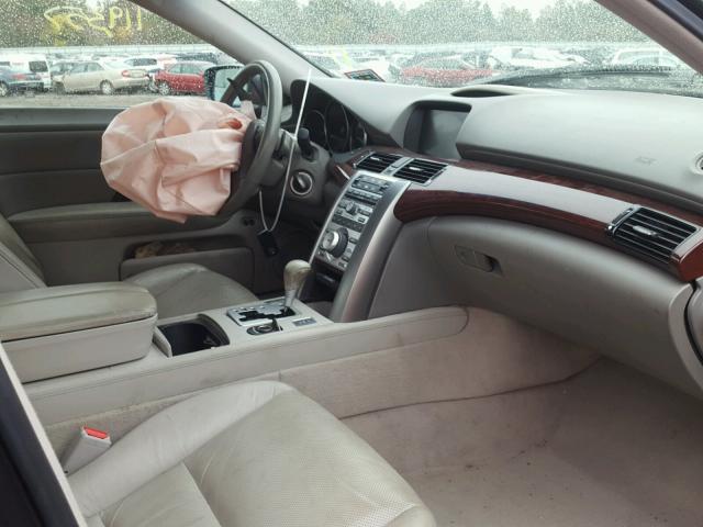 JH4KB16577C000080 - 2007 ACURA RL შავი ფოტო 5