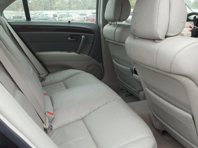JH4KB16577C000080 - 2007 ACURA RL შავი ფოტო 6