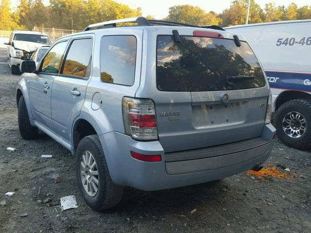 4M2CU97G29KJ06924 - 2009 MERCURY MARINER PR BLUE photo 3