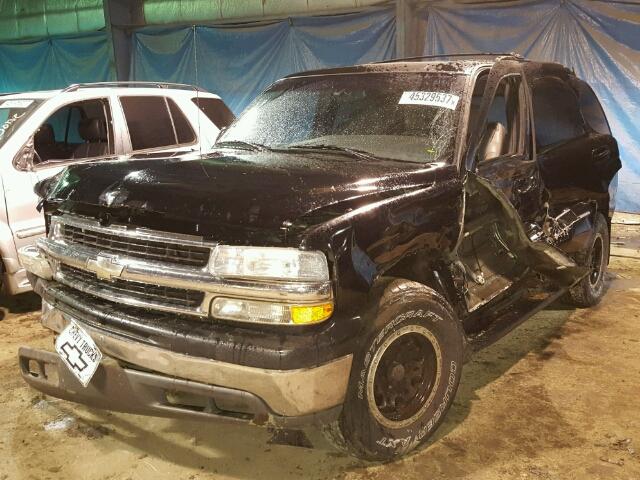 1GNEK13T2YJ173480 - 2000 CHEVROLET TAHOE BLACK photo 2