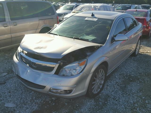 1G8ZV57777F266867 - 2007 SATURN AURA XR SILVER photo 2