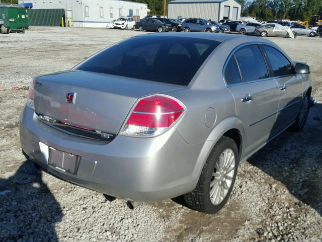 1G8ZV57777F266867 - 2007 SATURN AURA XR SILVER photo 4