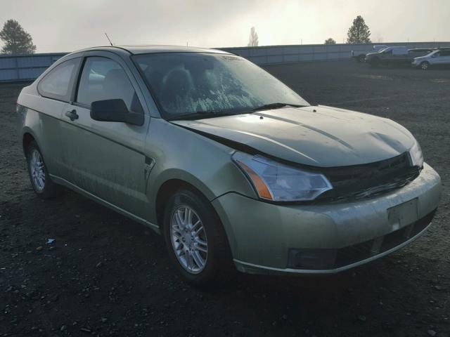 1FAHP33N48W238147 - 2008 FORD FOCUS SE GREEN photo 1