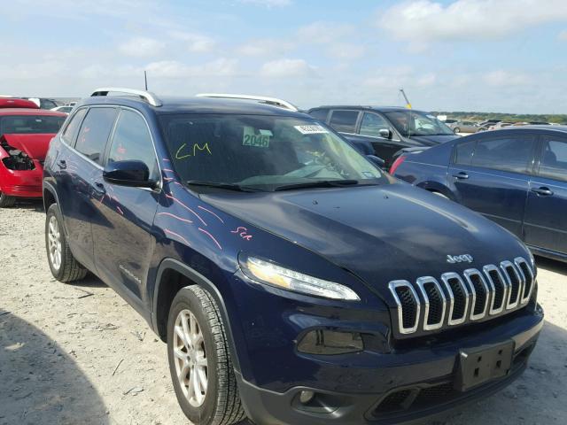 1C4PJLCB5GW260198 - 2016 JEEP CHEROKEE L BLUE photo 1