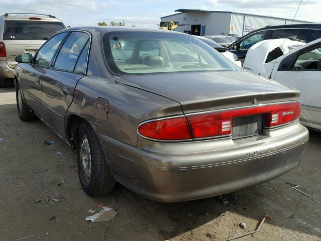 2G4WS55J641207615 - 2004 BUICK CENTURY CU TAN photo 3